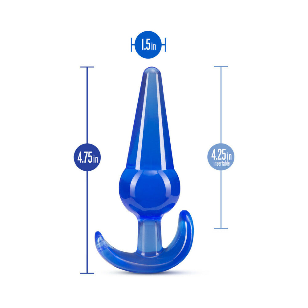 B Yours Large Anal Plug Blue