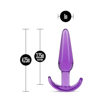 Blush B Yours Slim Anal Plug - Purple