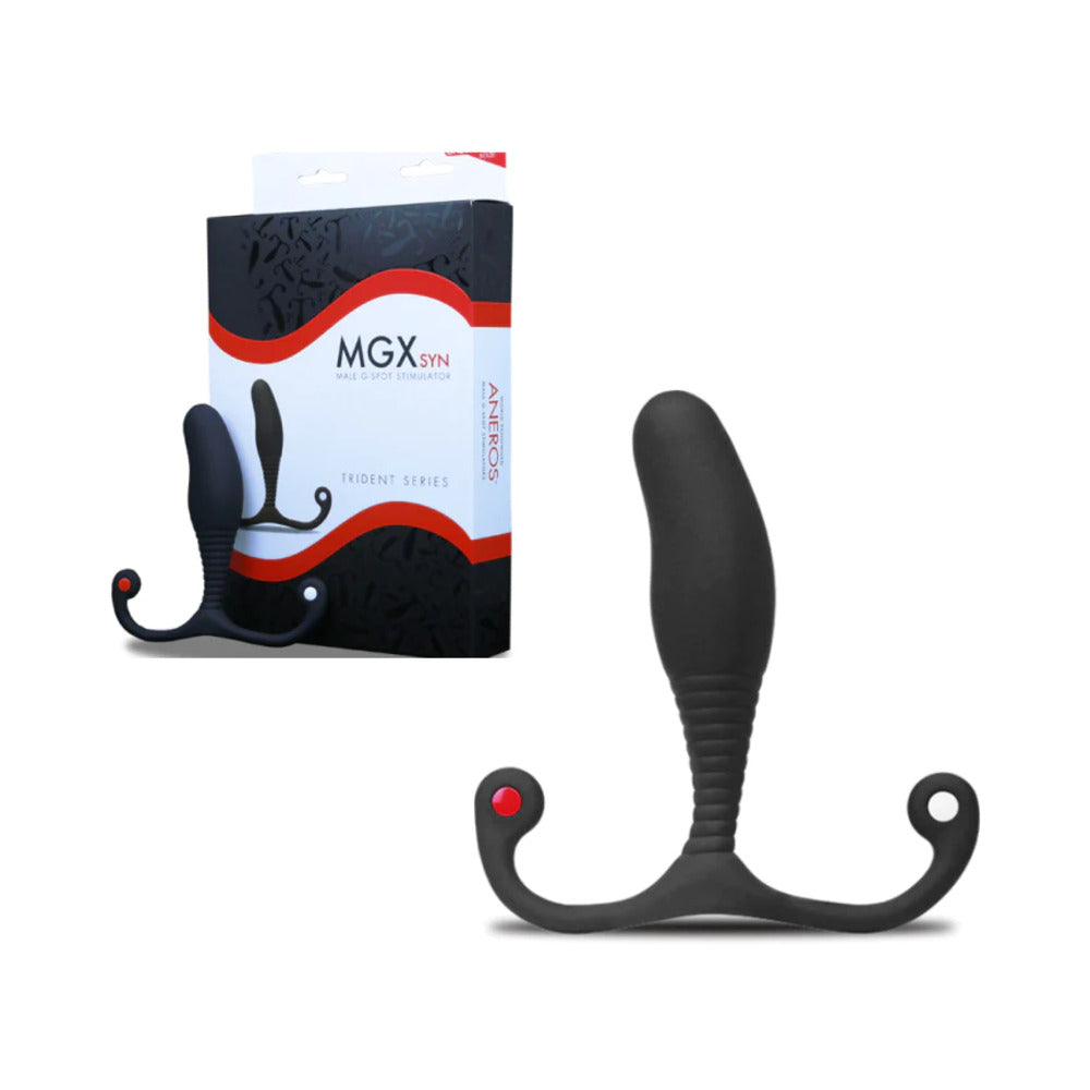 Aneros Trident Series Prostate Stimulator Mgx Syn Trident - Black