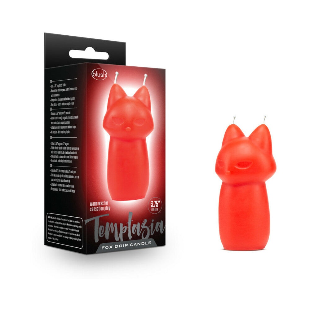 Temptasia Fox Candle Red