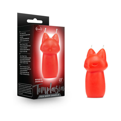 Temptasia Fox Candle Red