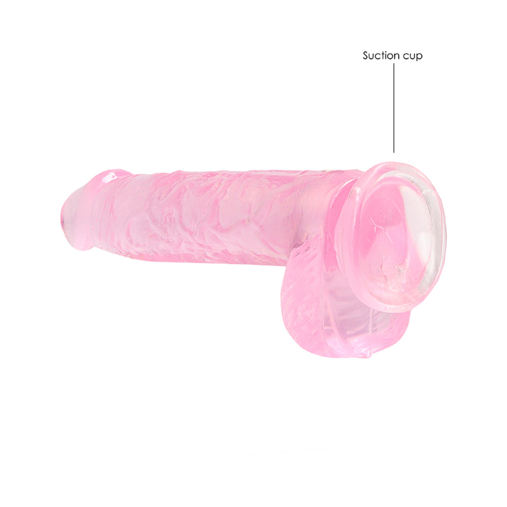 Realrock Realistic Dildo With Balls 6 Inches