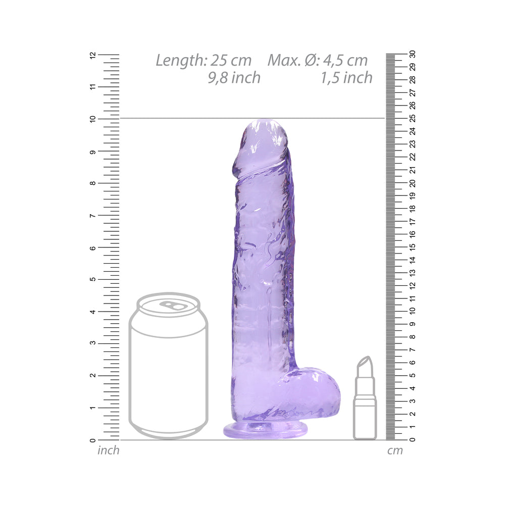 Realrock Realistic Dildo With Balls 9 Inches