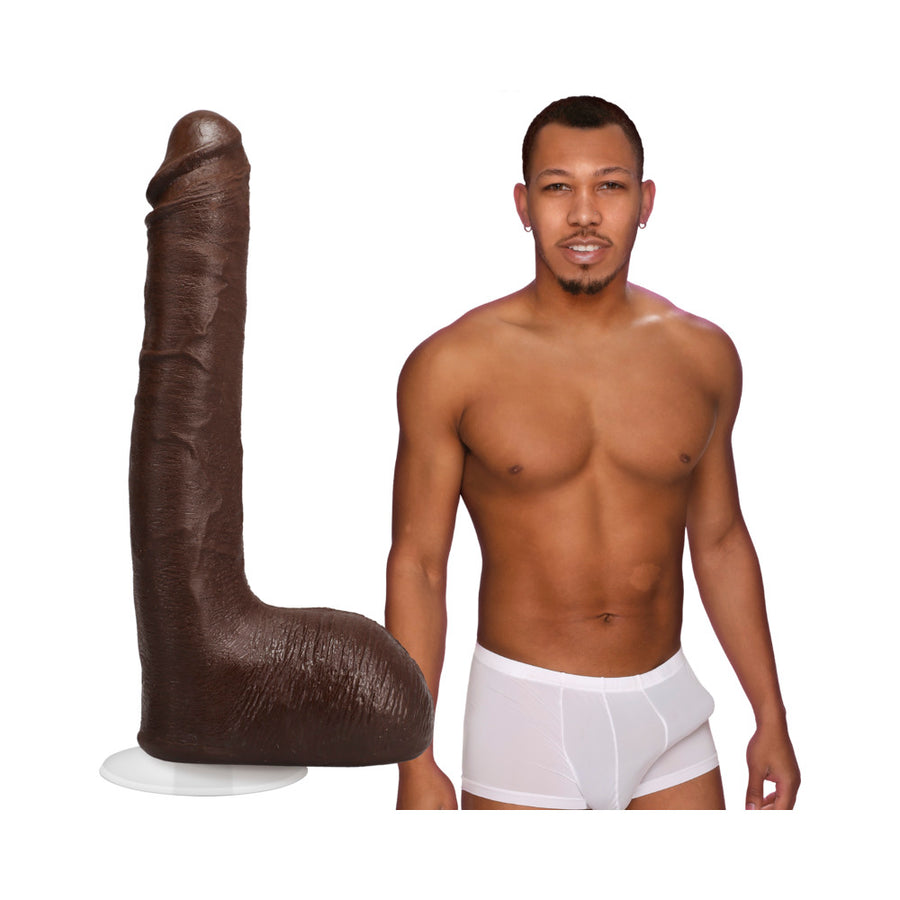 Signature Cocks Ricky Johnson 10-Inch Ultraskyn Cock With Removable Vac-U-Lock Suction Cup