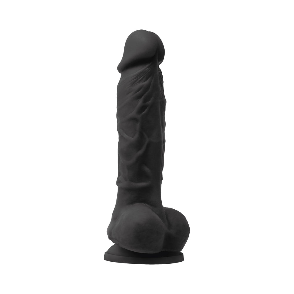 Colours Pleasures Vibrating 5&quot; Dildo - Black