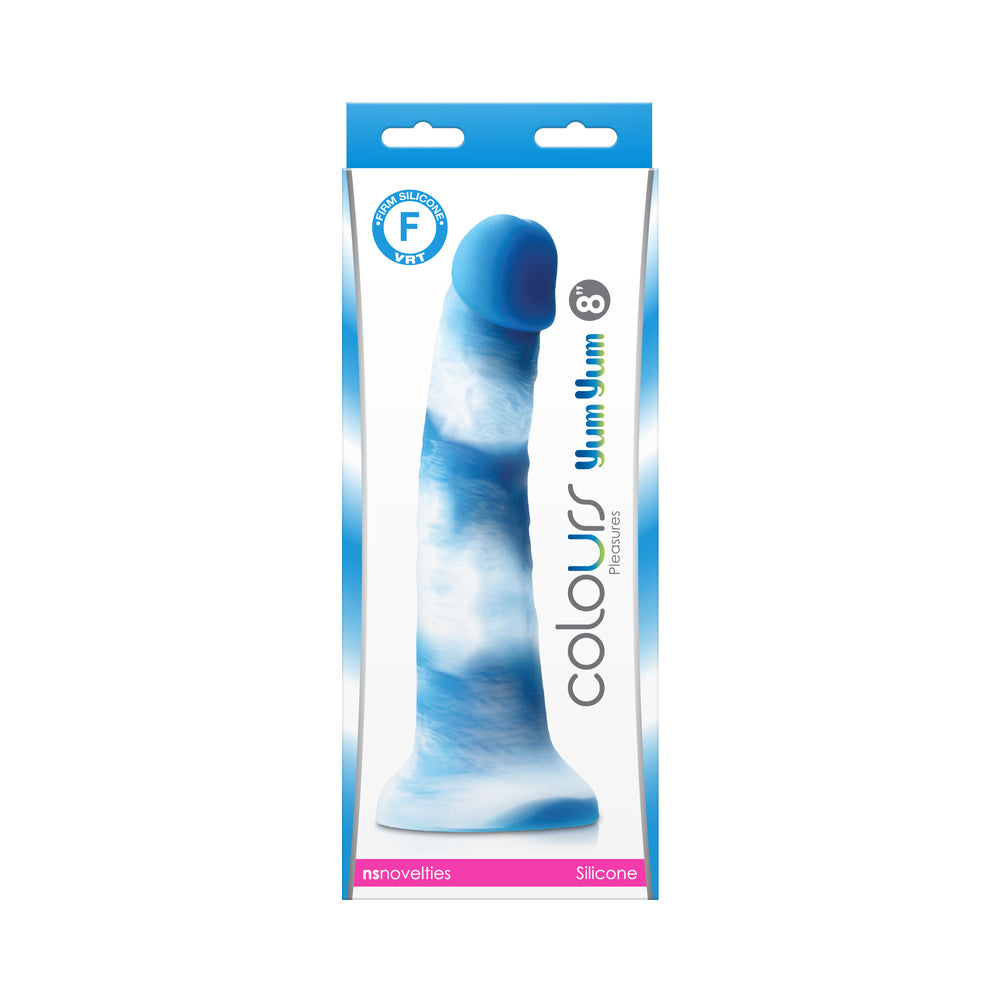 Colours Pleasures Yum Yum 8In Dildo Blue