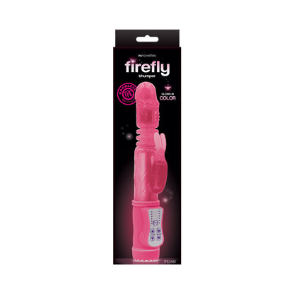 Firefly Thumper Thrusting Rabbit Vibrator - Pink