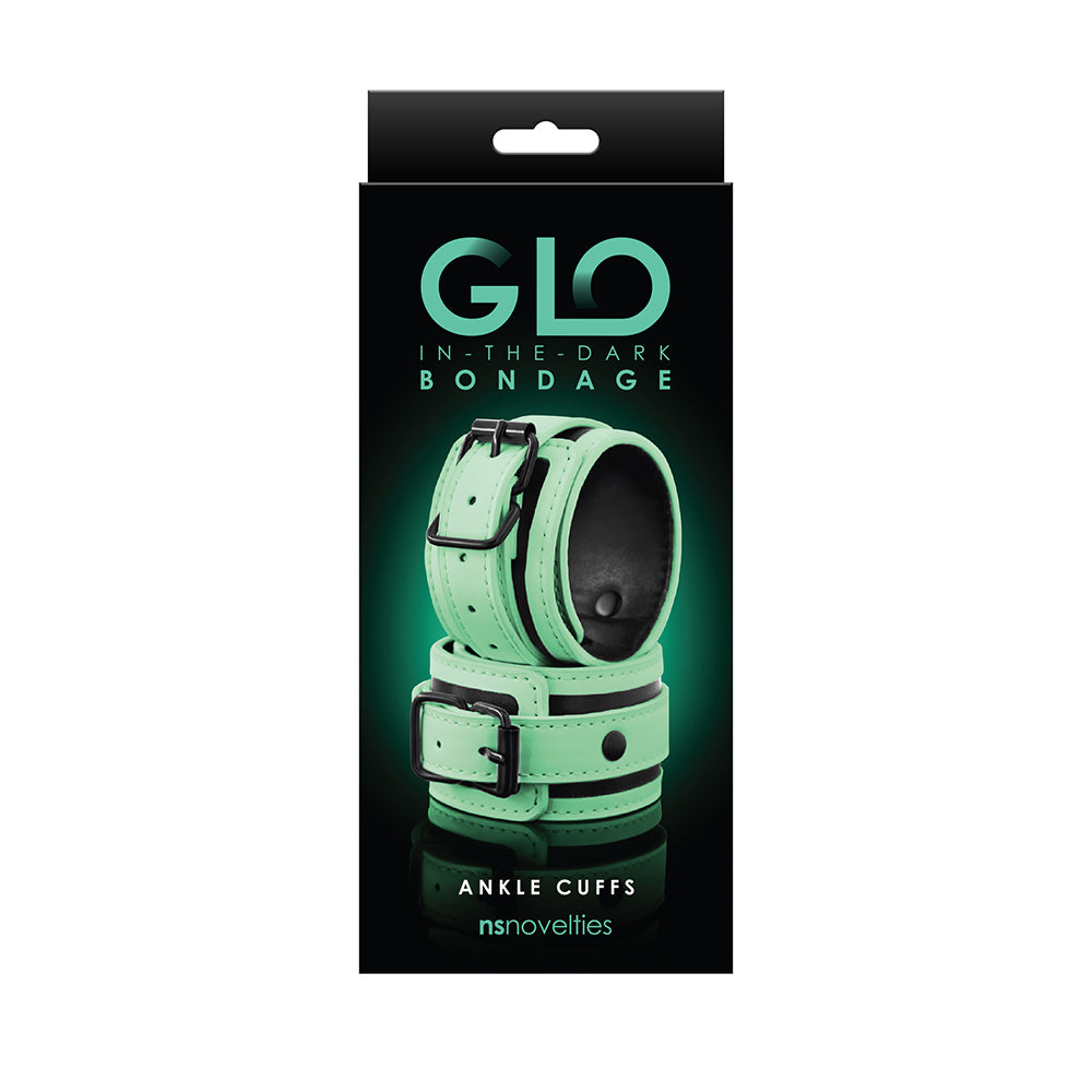 Glo Bondage Ankle Cuff Green