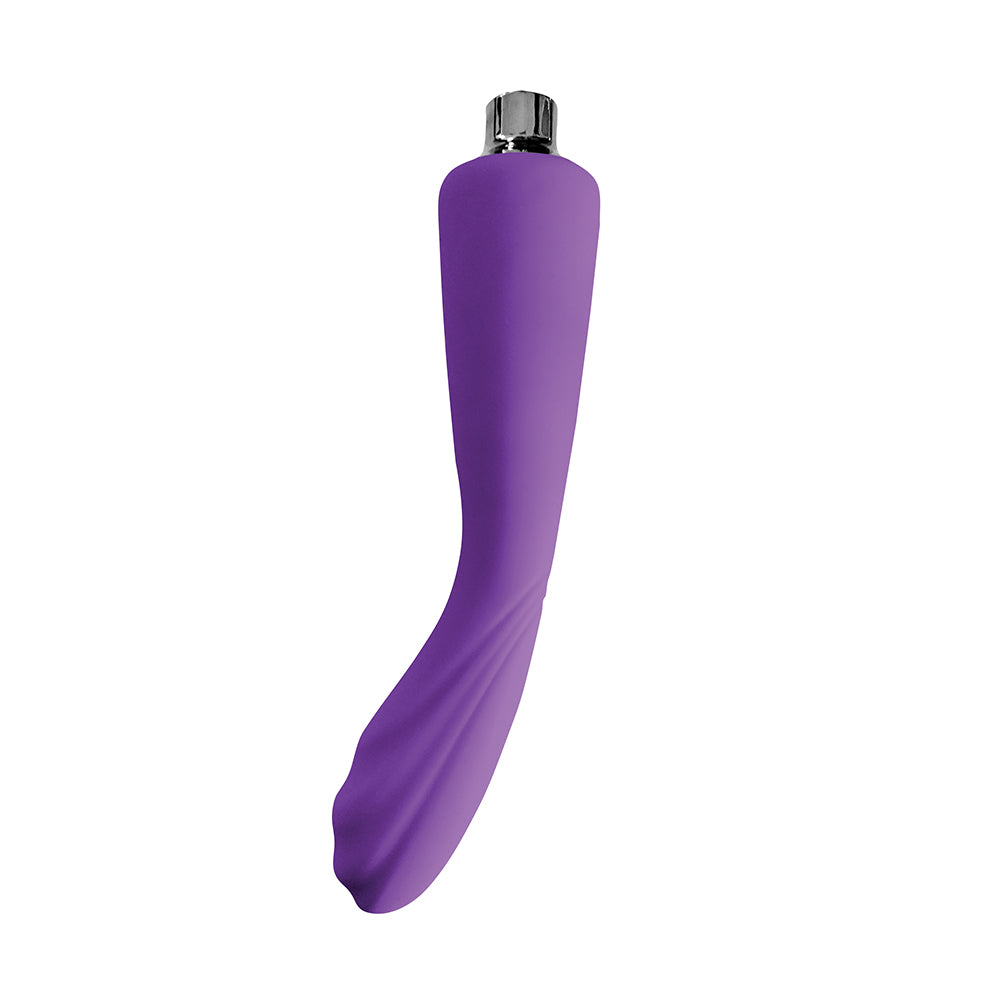 Inya Pump And Vibe With Interchangeable Suction Cups - Purple