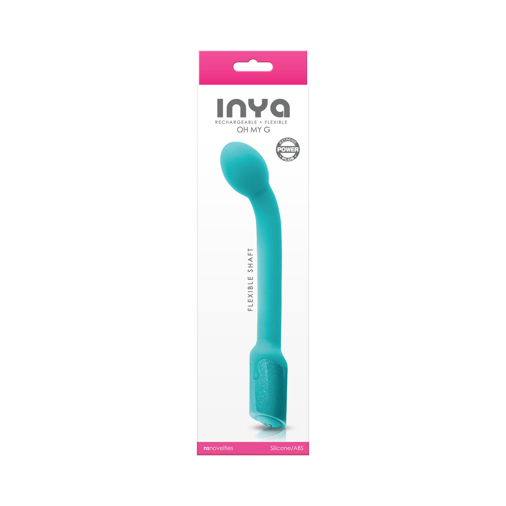 Inya Oh My G G-Spot Vibrator Rechargeable Teal