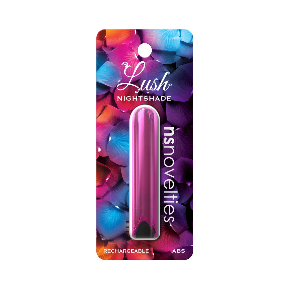 Lush Nightshade Rechargeable Bullet Vibrator - Pink