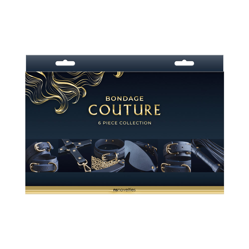 Bondage Couture 6 Piece Kit - Blue