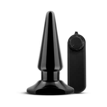 Anal Adventures Basic Vibrating Anal Pleaser - Black