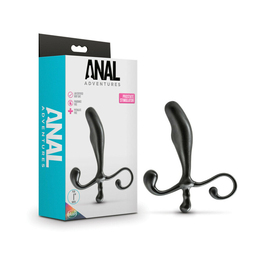 Anal Adventures Prostate Stimulator - Black