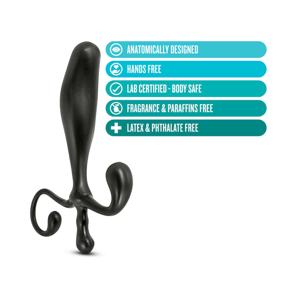 Anal Adventures Prostate Stimulator - Black