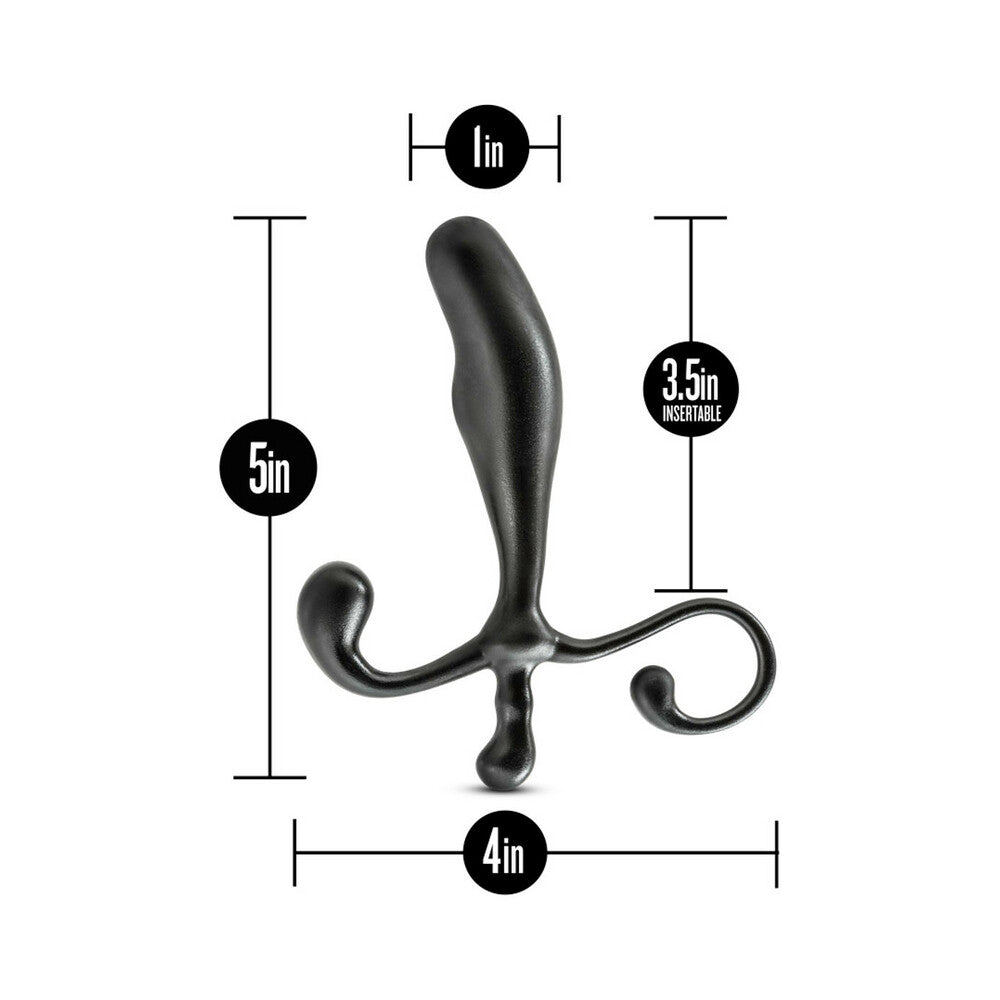 Anal Adventures Prostate Stimulator - Black