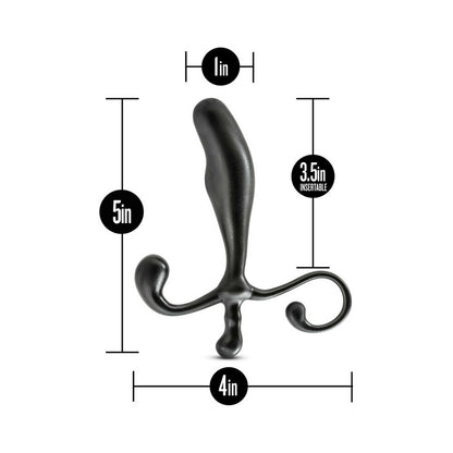 Anal Adventures Prostate Stimulator - Black