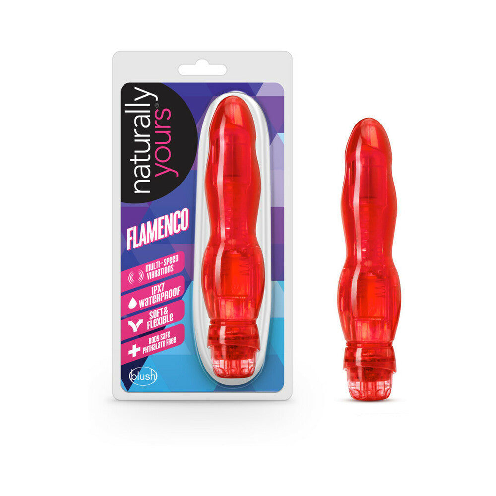 Naturally Yours - Flamenco Vibrator - Red