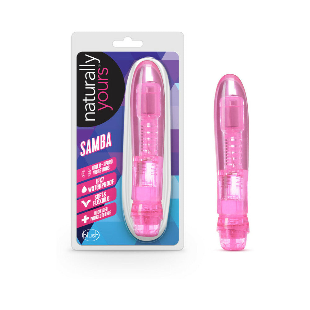 Naturally Yours - Samba Vibrator - Pink