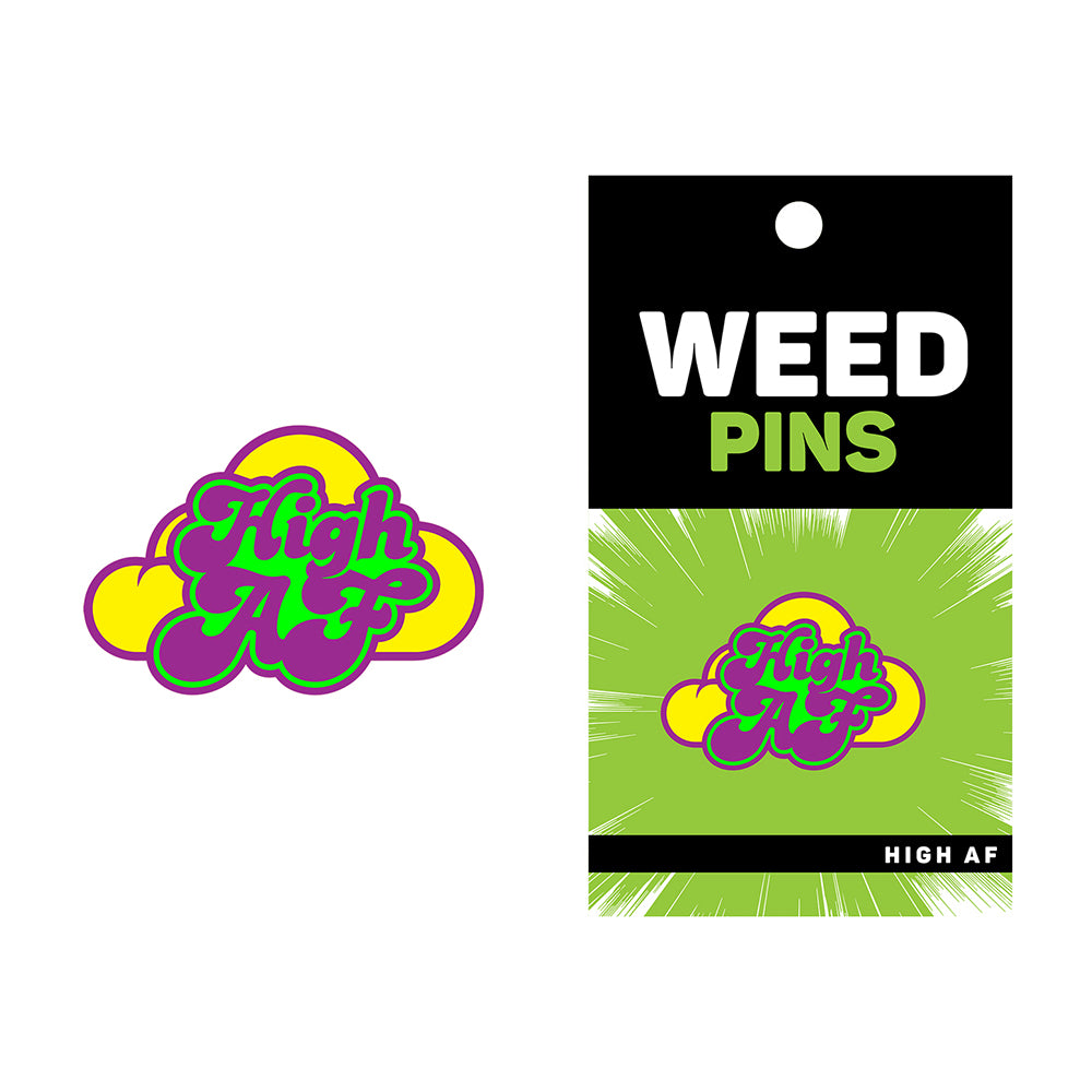 Weed Pin High Af