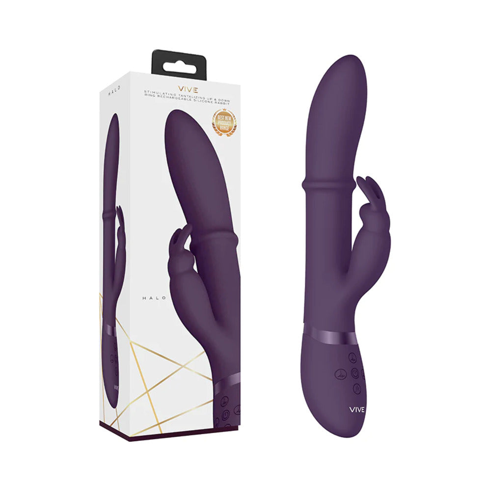 Vive Halo Rabbit Vibrator Purple