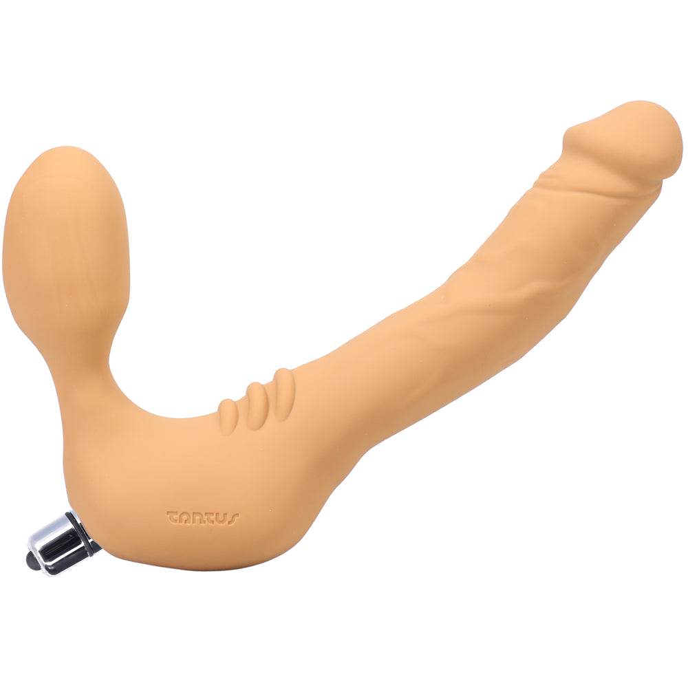 Tantus Real Strapless Slim Strap-On Honey