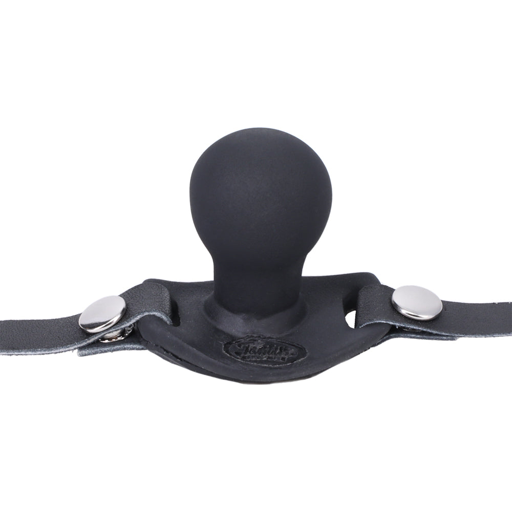 Tantus Beginner Ballgag - Black/Black