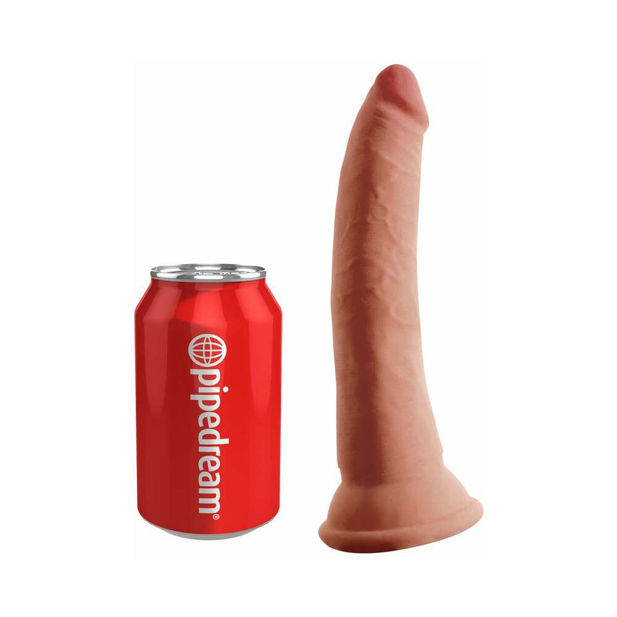 King Cock Plus 7 In. Triple Density Cock Tan