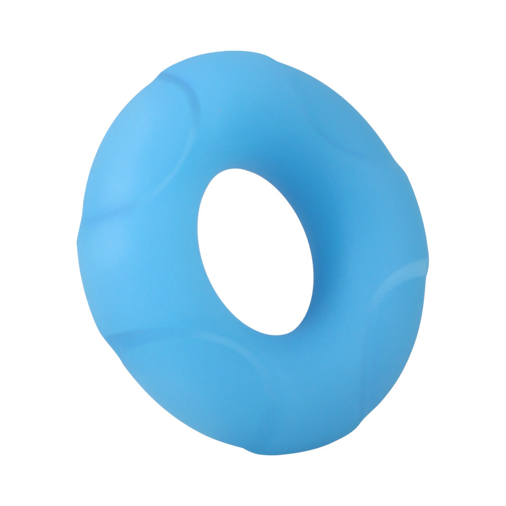 Rock Solid Sila-Flex Glow-In-The-Dark Life Saver C-Ring Blue