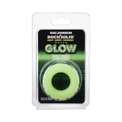 Rock Solid Sila-Flex Glow-In-The-Dark The Tire C-Ring Green