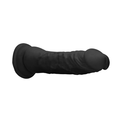 Real Rock Realistic Dildo - 7&quot; - 17 Cm - Chocolate