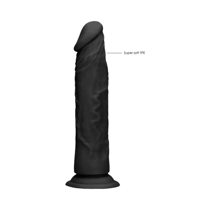 Real Rock Realistic Dildo - 7&quot; - 17 Cm - Chocolate