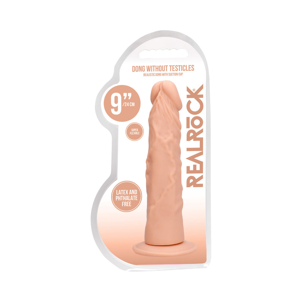 Real Rock Realistic Dildo - 9&quot; - 23 Cm - Vanilla