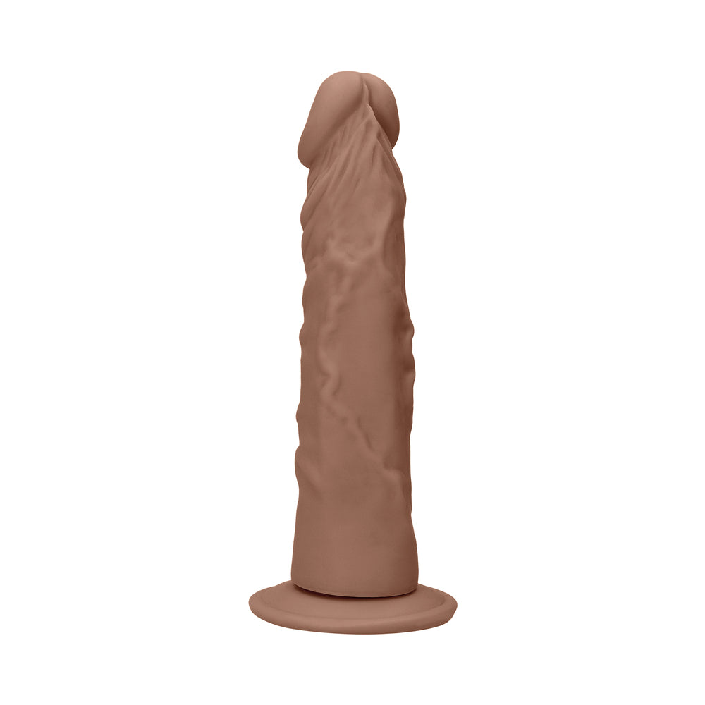 Real Rock Realistic Dildo - 9&quot; - 23 Cm - Mocha