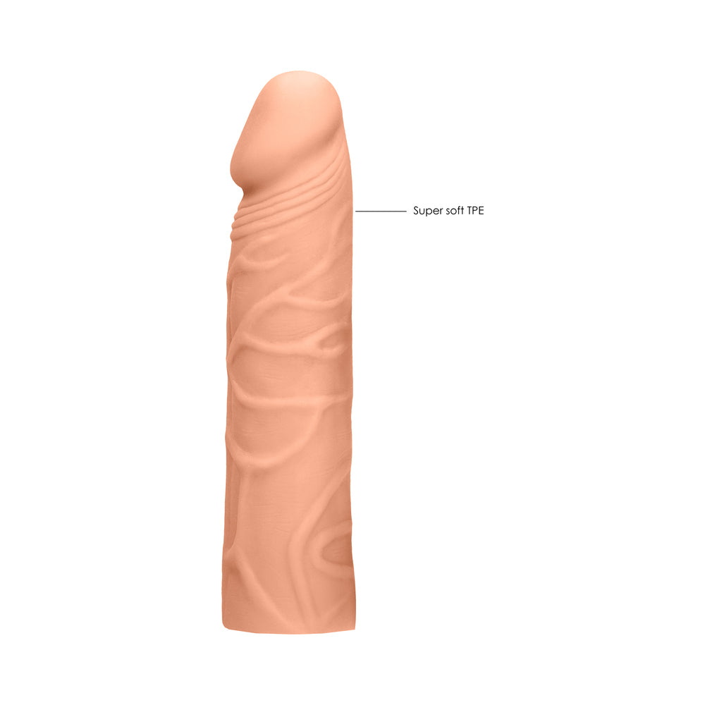 Real Rock Penis Extender - 7&quot; - 17.5 Cm - Vanilla