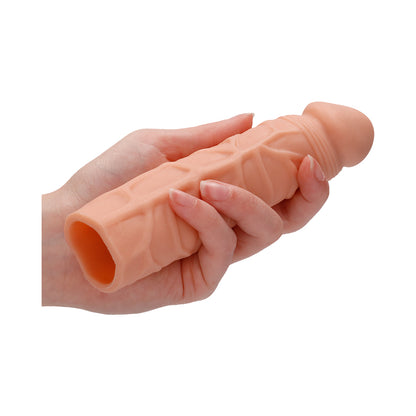 Real Rock Penis Extender - 7&quot; - 17.5 Cm - Vanilla