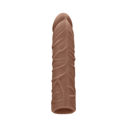 Real Rock Penis Extender - 7&quot; - 17.5 Cm - Mocha