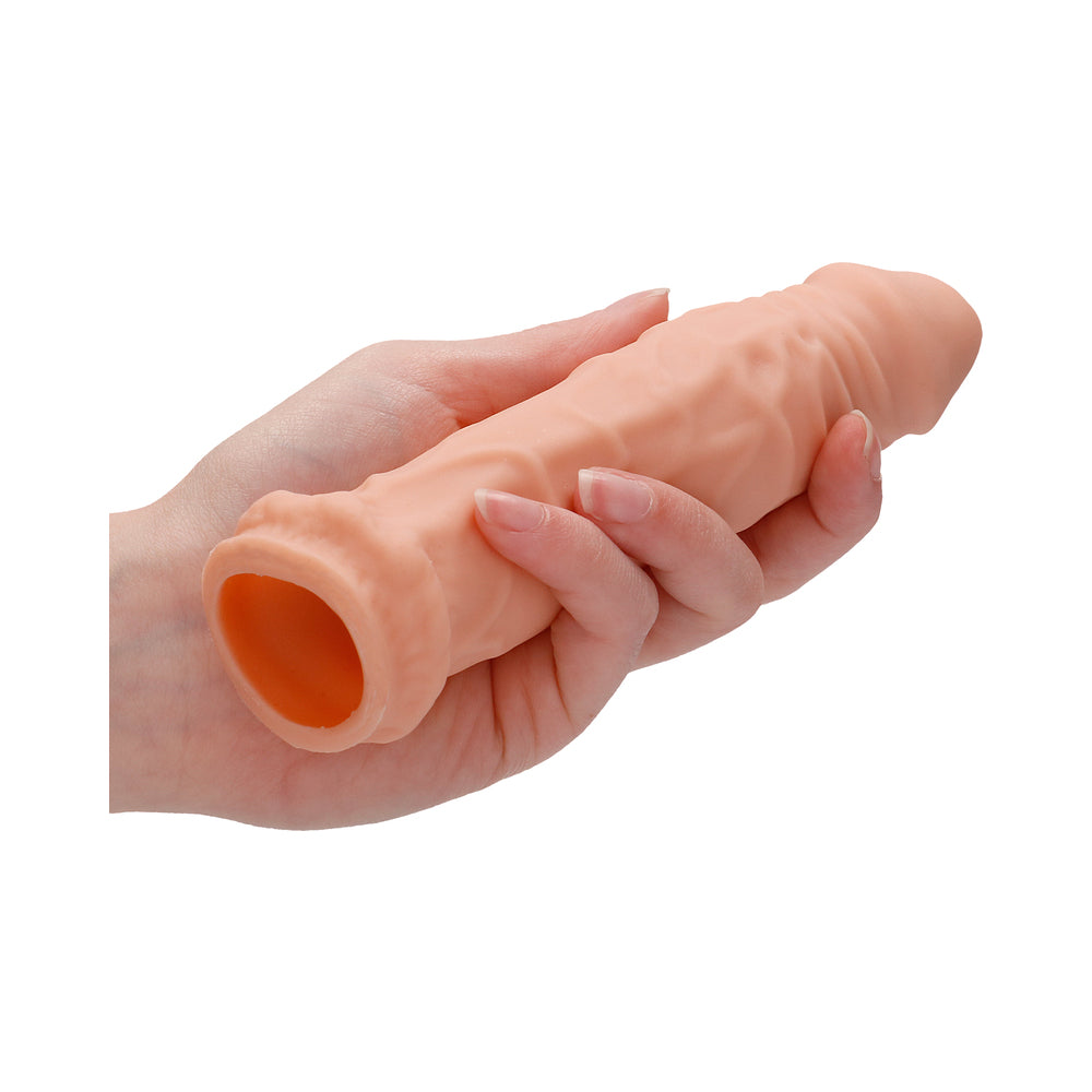 Real Rock Penis Extender - 7&quot; - 17 Cm - Vanilla