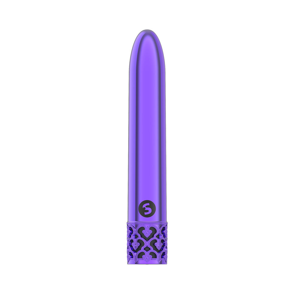 Royal Gems - Shiny - Abs Rechargeable Bullet - Purple