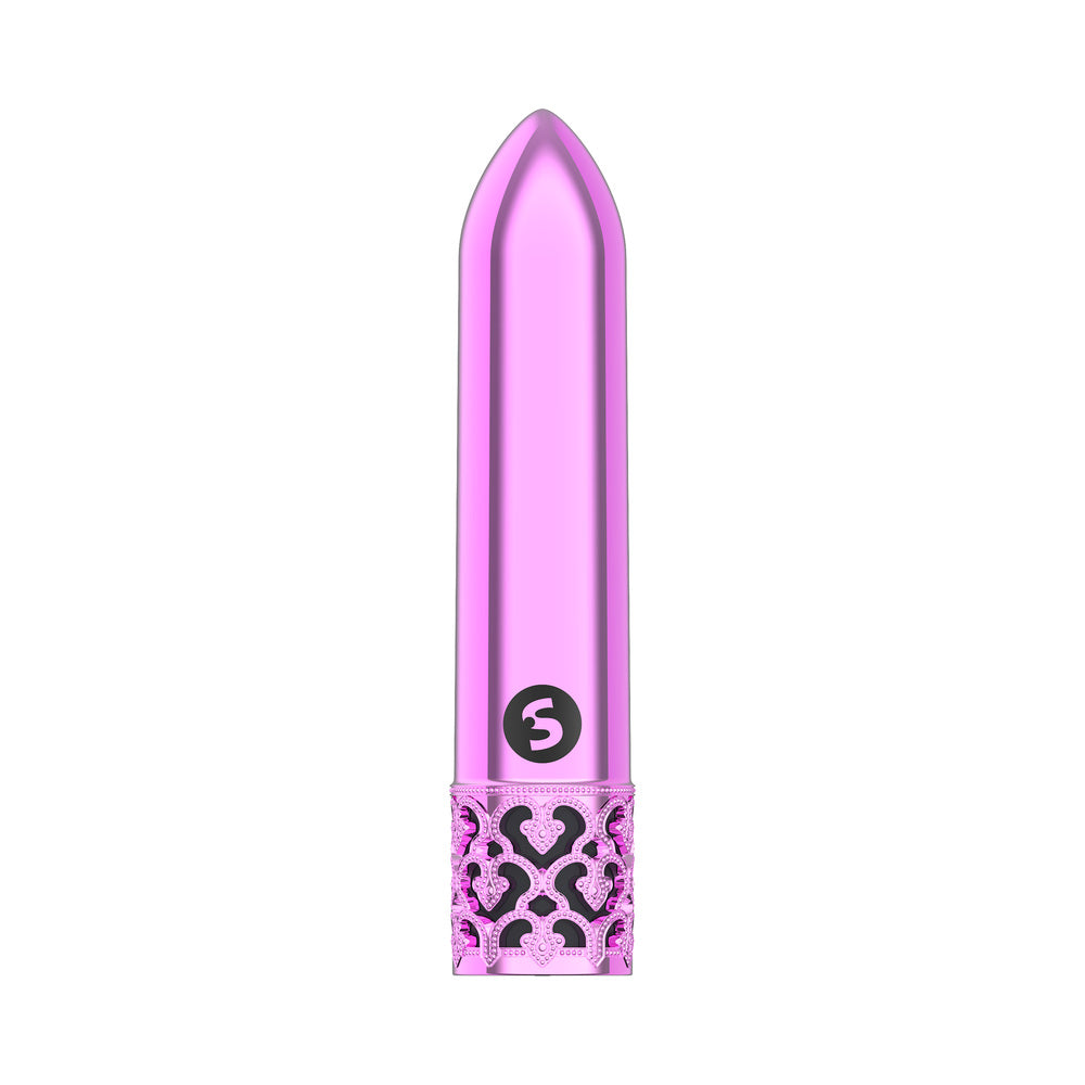 Royal Gems - Glitz - Abs Rechargeable Bullet - Pink