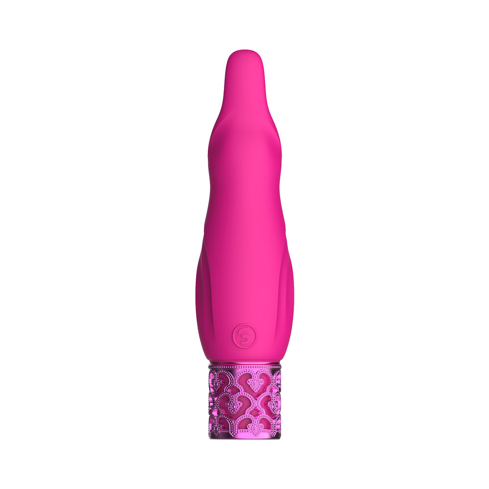 Royal Gems - Sparkle - Silicone Rechargeable Bullet - Pink