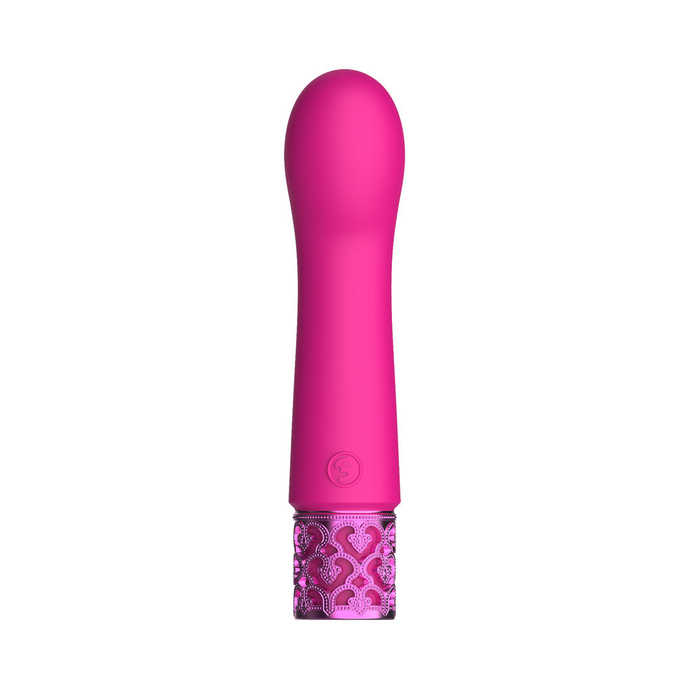 Royal Gems - Bijou - Silicone Rechargeable Bullet - Pink