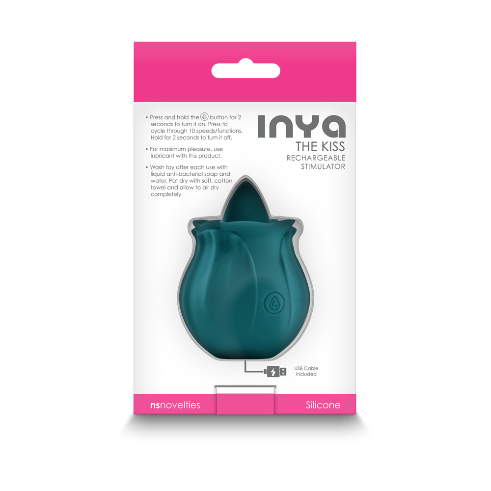 Inya The Kiss Vibrator Dark Teal