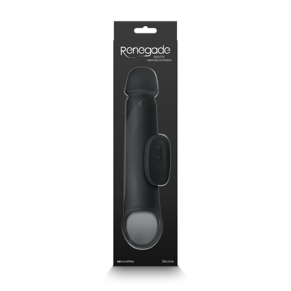 Renegade Brute Vibrating Penis Extension Black