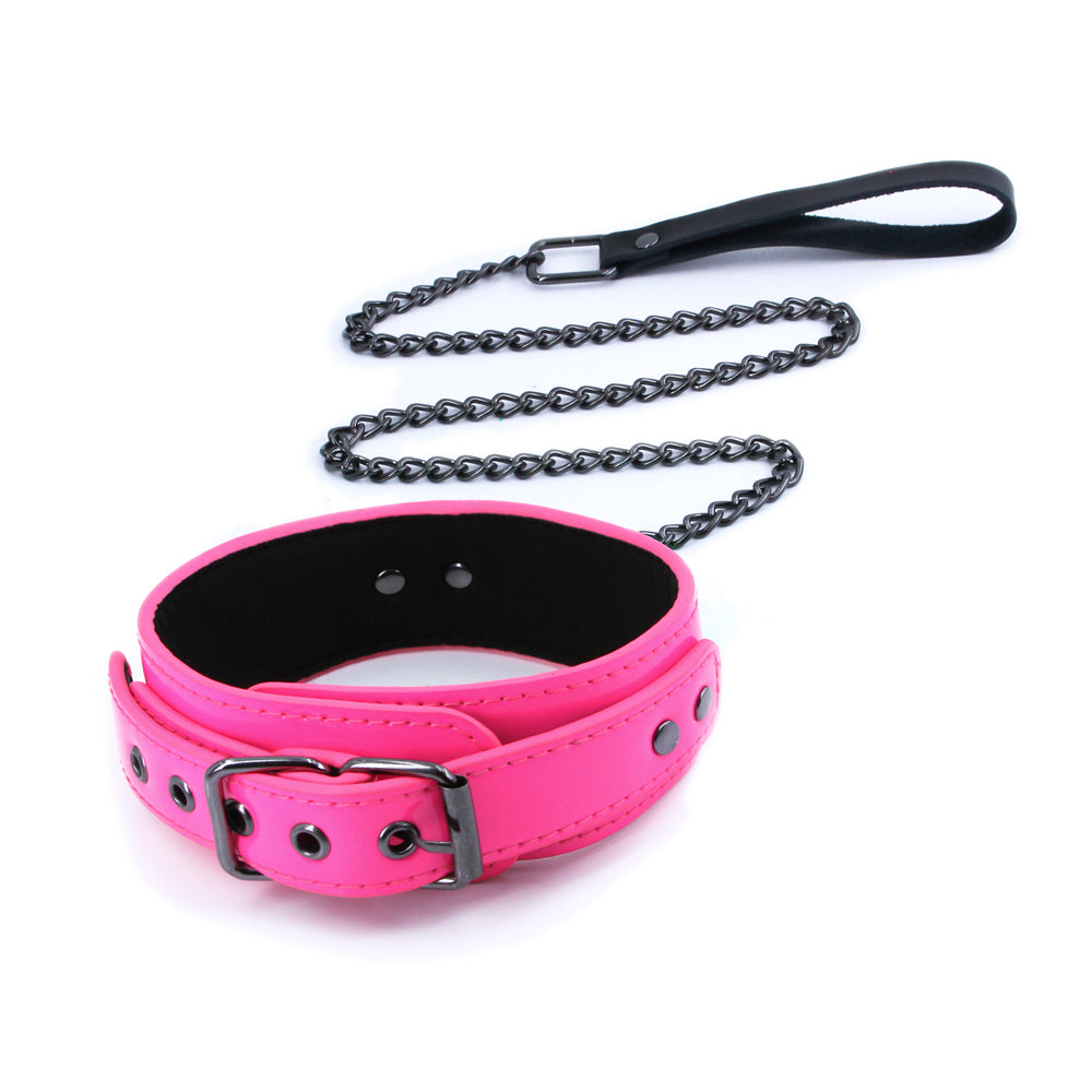 Electra Collar &amp; Leash - Pink