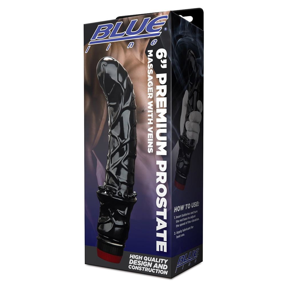 Blue Line 6In Premium Prostate Massager