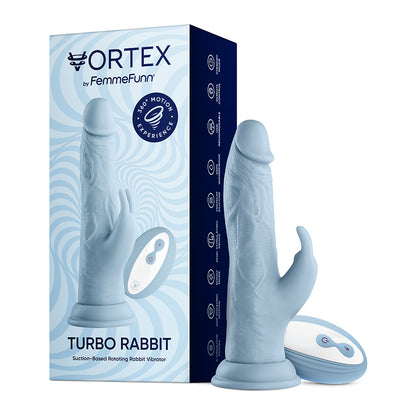 Femmefunn Wireless Turbo Rabbit 2.0 - Light Blue