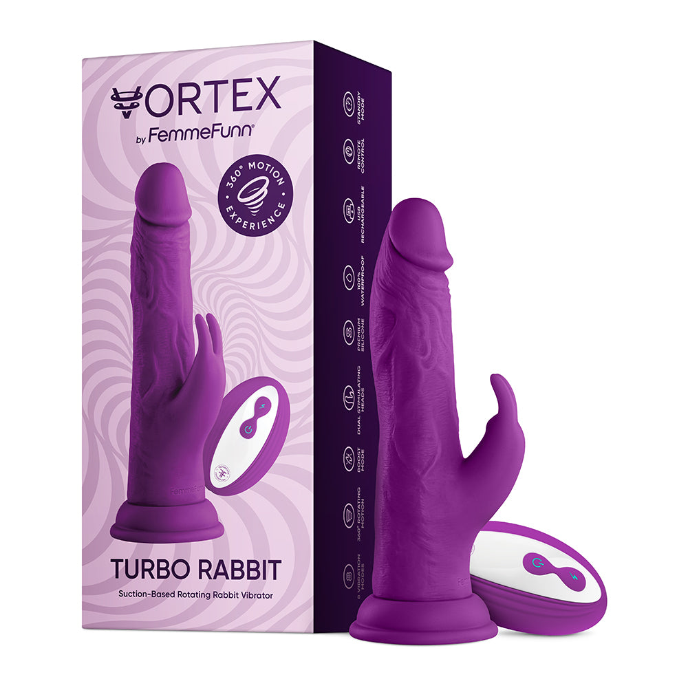 Femmefunn Wireless Turbo Rabbit 2.0 - Purple