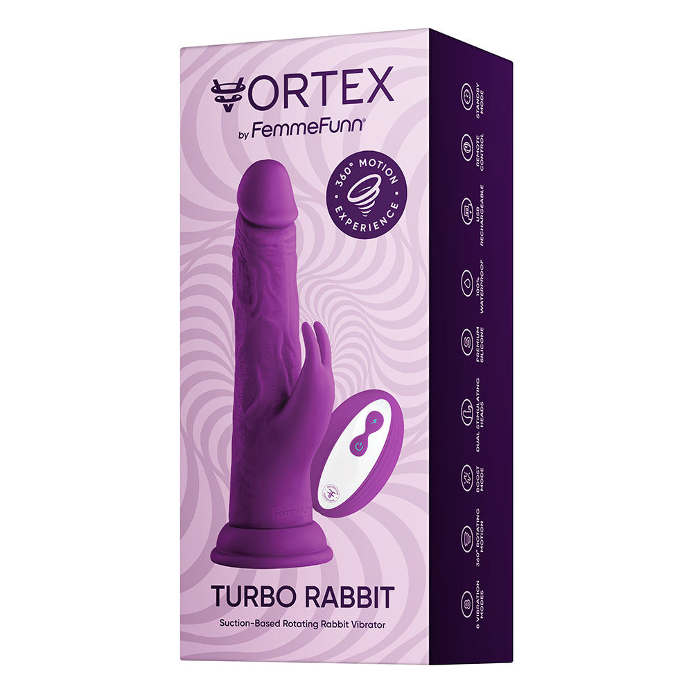 Femmefunn Wireless Turbo Rabbit 2.0 - Purple