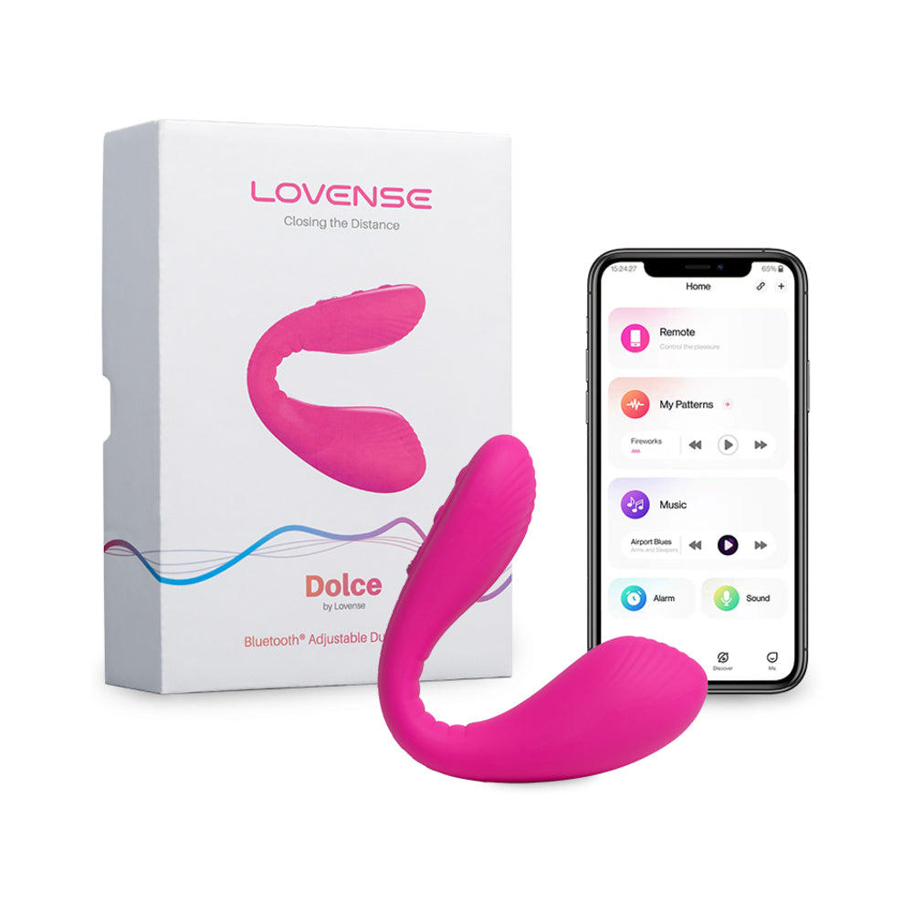 Lovense Quake Dual Stimulator Pink